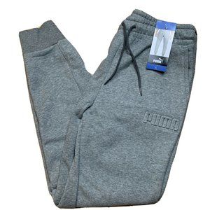 PUMA Mens Fleece Lined Athletic Embossed Sweatpant